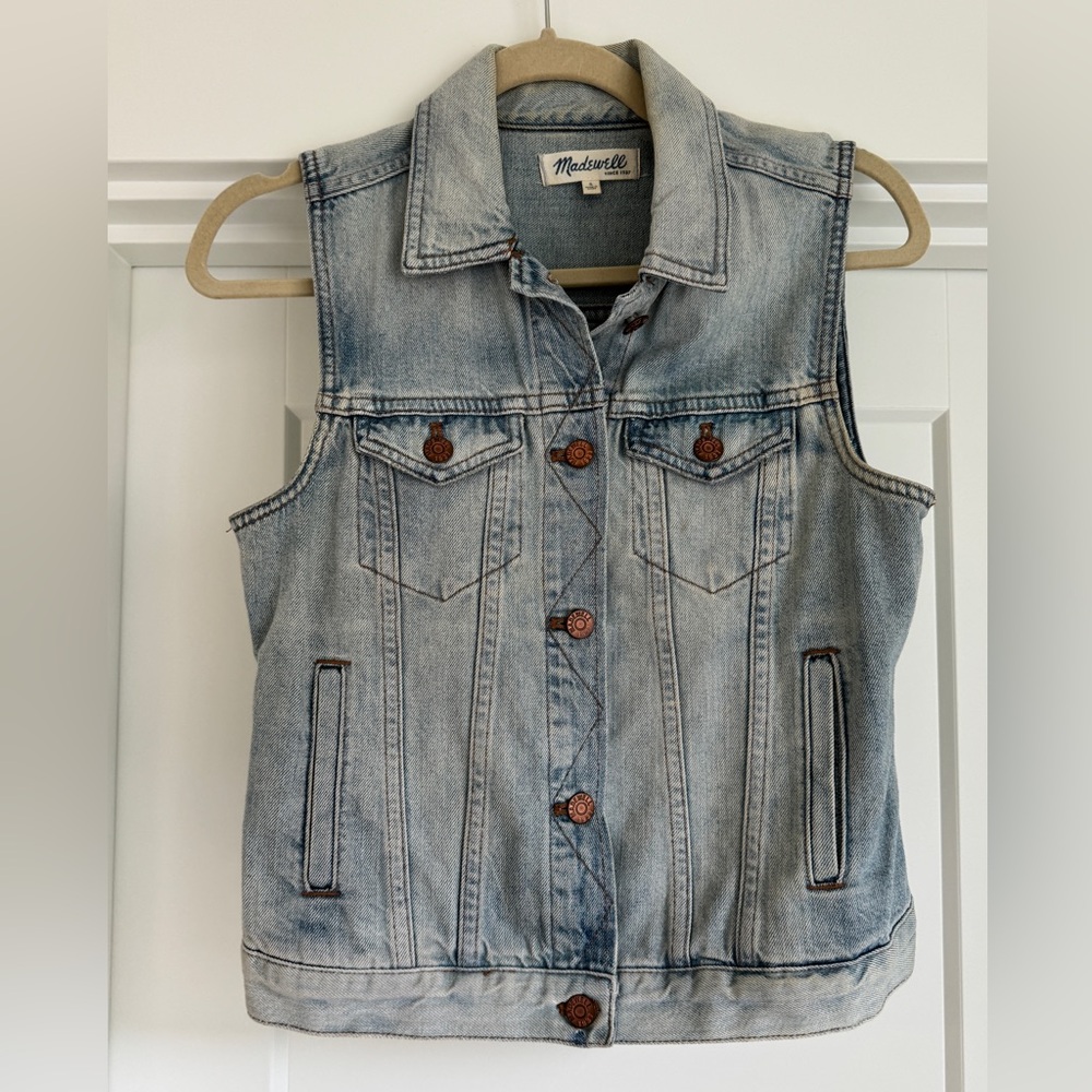 Madewell Blue Denim Fabric